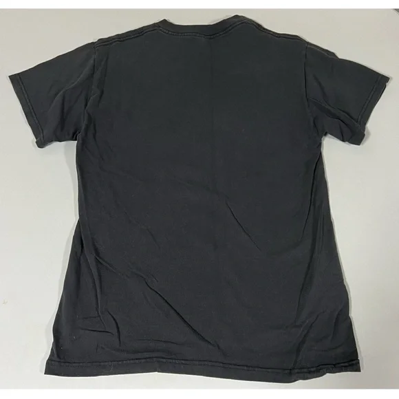 Black ‘A Global Threat: The Kids Will Revolt’ Punk Rock Band Tee T-Shirt Size S - Picture 3 of 3